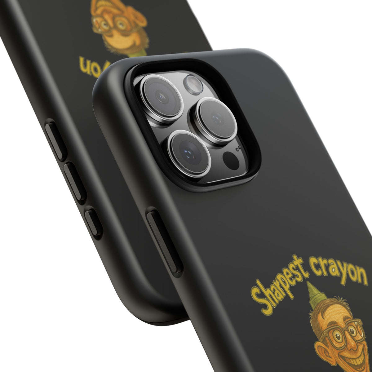 Phone Case — "Sharpest Crayon in the Tool Shed" Retro Teacher/Geek Protective Cover