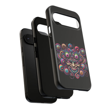 Psychedelic Smiling Eye Cluster Phone Case