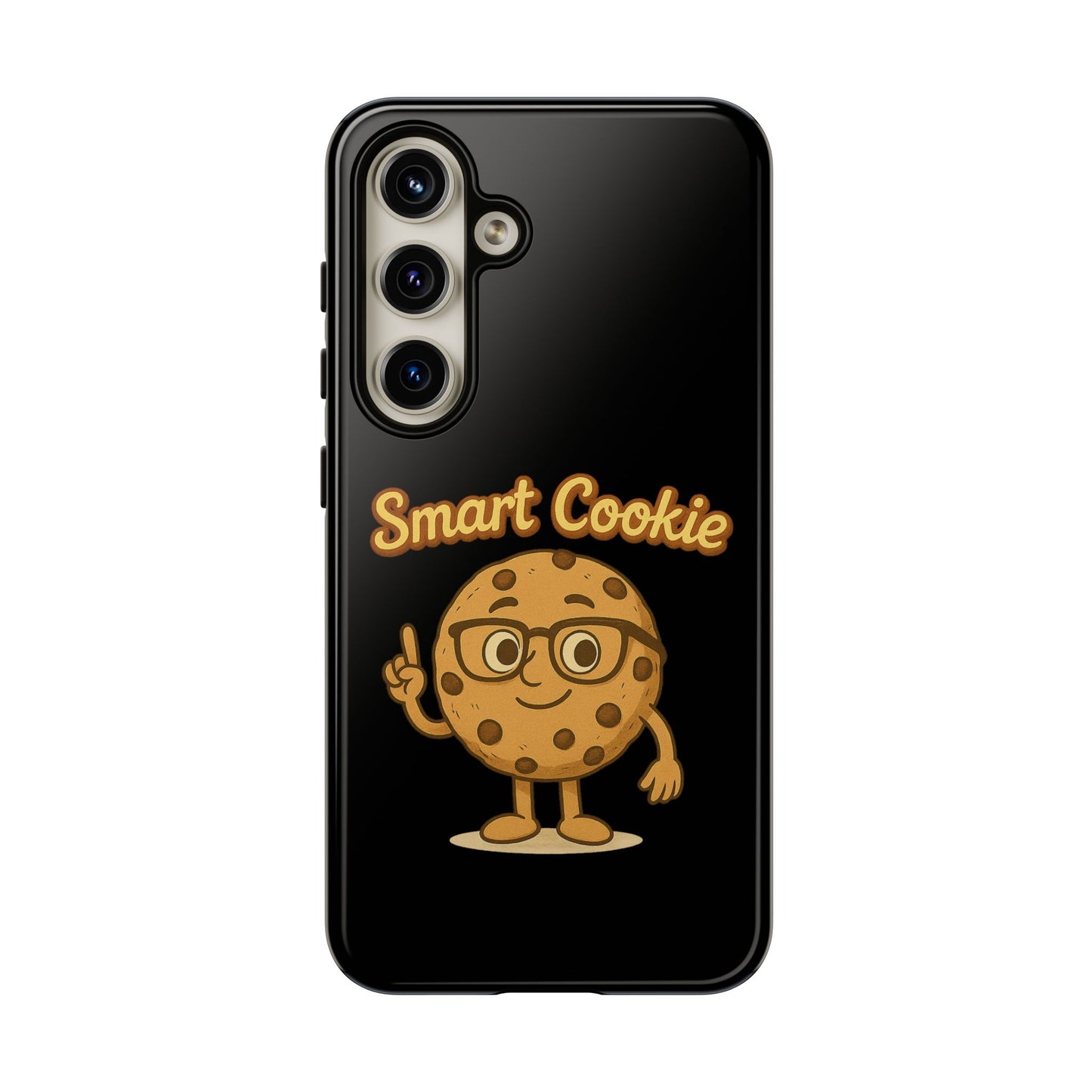 Phone Case — "Smart Cookie" Cute Cartoon Cookie Protective Cover