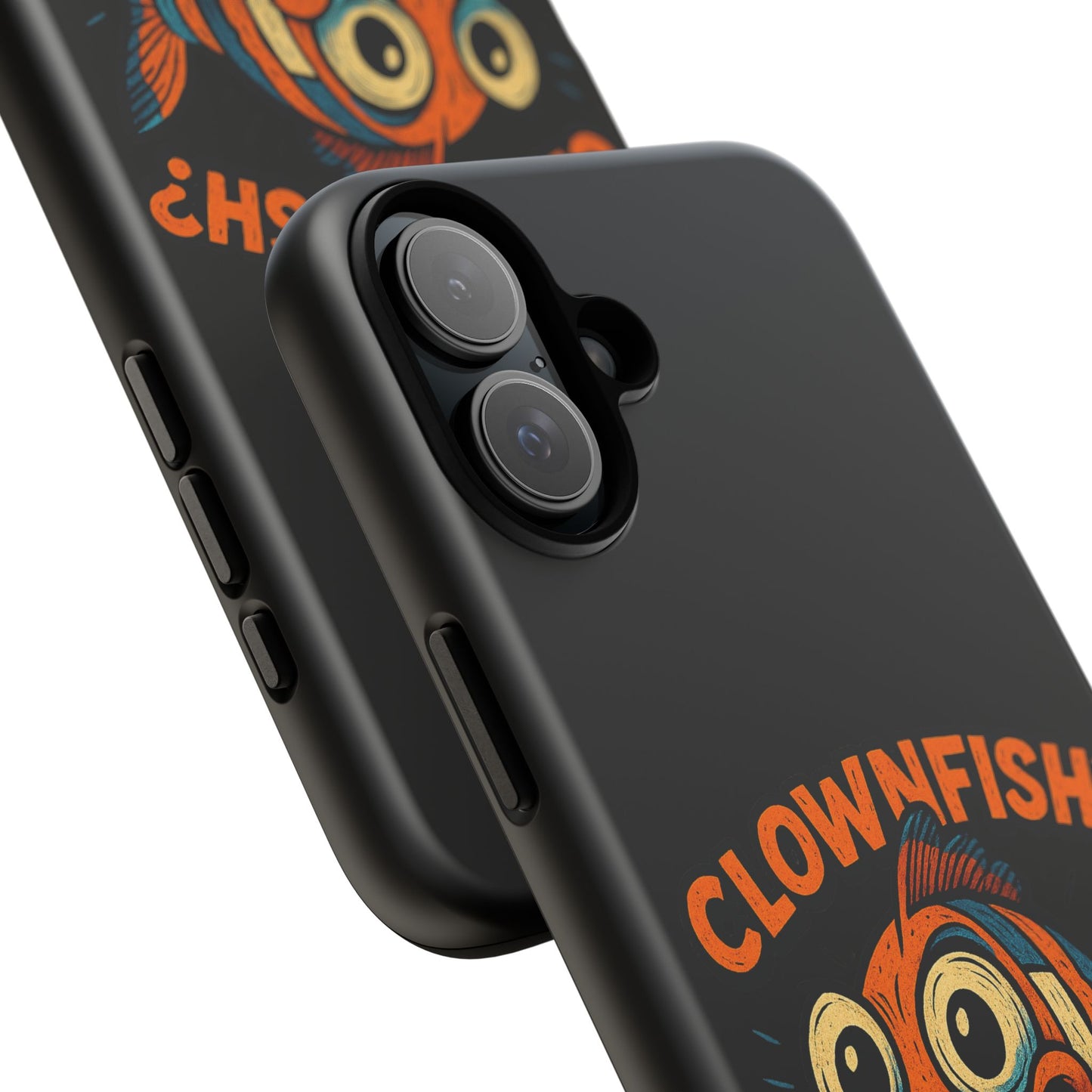 Phone Case — “Clownfish? I’m a Killer Joke.” Funny Creepy Fish Graphic