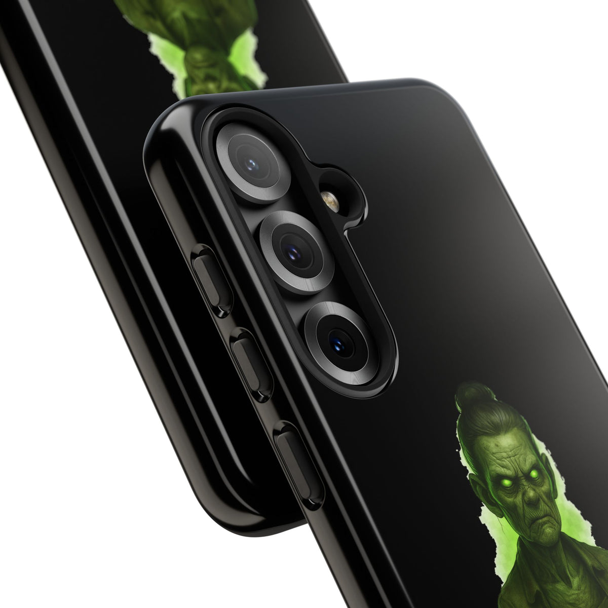 Spooky Green Ghost Phone Case — "I Baked Cookies, They Scream Now" Horror iPhone Cover