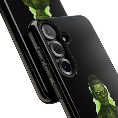 Spooky Green Ghost Phone Case — "I Baked Cookies, They Scream Now" Horror iPhone Cover