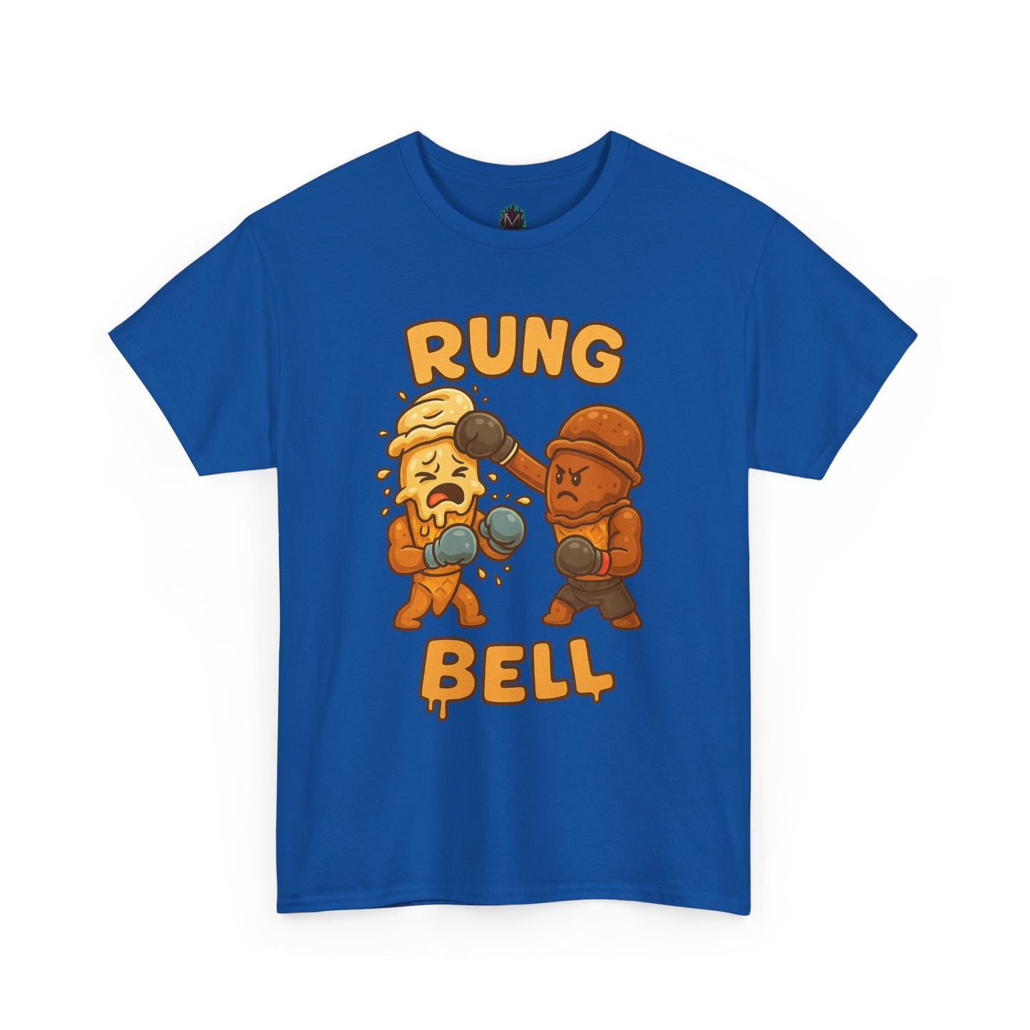 Rung Bell boxing donut tee | Funny food fight shirt