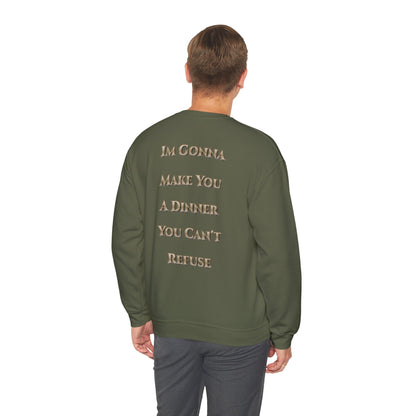 The Grillfather – Charcoal Crewneck Sweatshirt