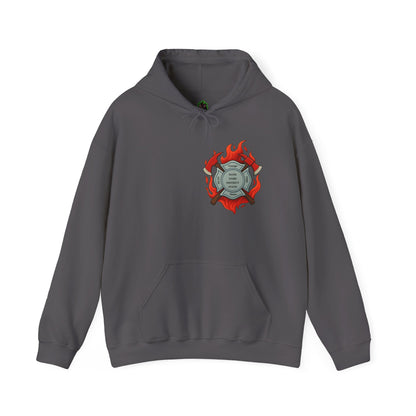 Courage Under Fire Firefighter Hoodie