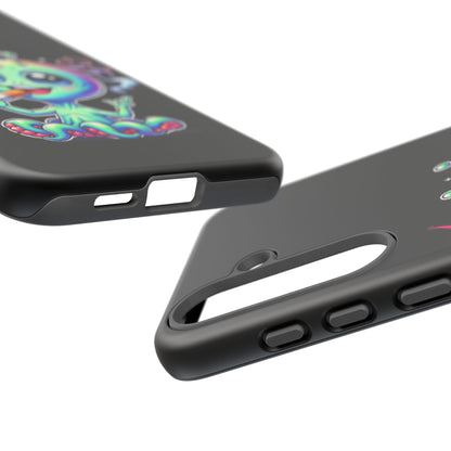 Alien Smoking Rainbow Joint Phone Case — Cute Psychedelic Cannabis iPhone Cover