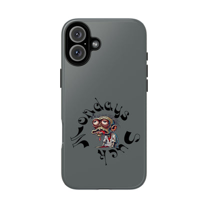 Phone Case — 'Nobody Sucks' Grunge Monster Protective Case