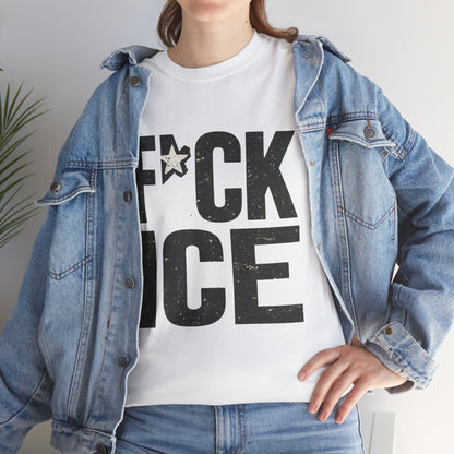Graphic Tee — “F*CK ICE” Protest T‑Shirt