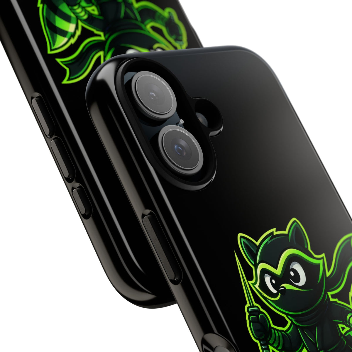 Raccoon Ninja Phone Case — "I Came. I Saw. I Raccooned." Protective iPhone Cover