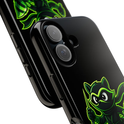 Raccoon Ninja Phone Case — "I Came. I Saw. I Raccooned." Protective iPhone Cover