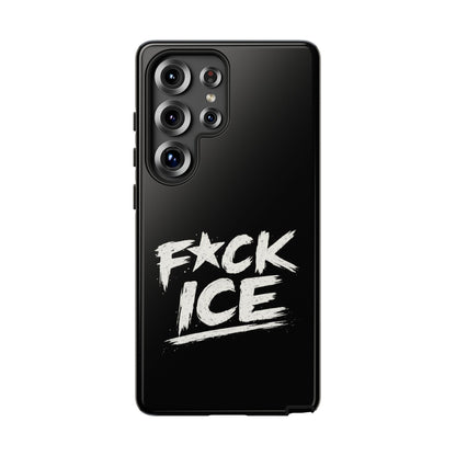 Phone Case — “F*ck Ice” Bold Protest Graphic Protective Case