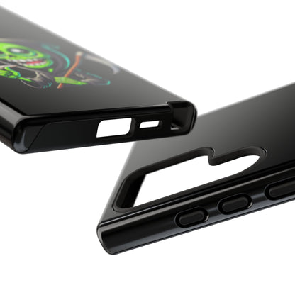Grinning Green Reaper Phone Case