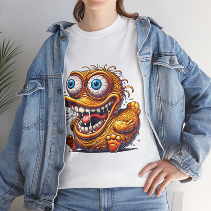 "Psycho Duck" Crazy Cartoon T-Shirt
