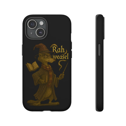 Rah Weasel Wizard Phone Case — Cute Fantasy Magical Creature iPhone Cover