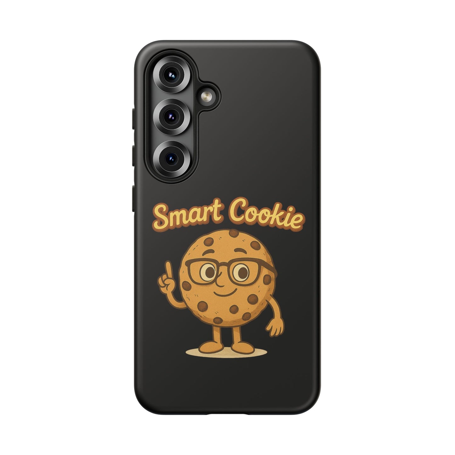 Phone Case — "Smart Cookie" Cute Cartoon Cookie Protective Cover