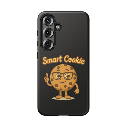 Phone Case — "Smart Cookie" Cute Cartoon Cookie Protective Cover