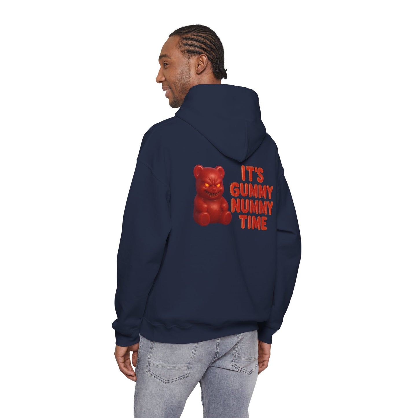Hoodie - "It's Gummy Nummy Time" Gummy Bear Graphic Pullover