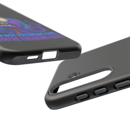 Phone Case — Funny Octopus Design "I'm Not Freaking Out, You're Freaking Out"