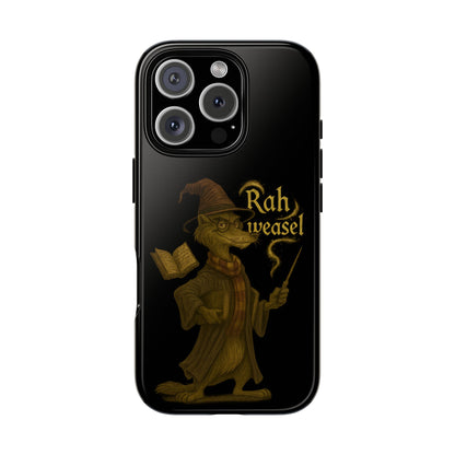 Rah Weasel Wizard Phone Case — Cute Fantasy Magical Creature iPhone Cover