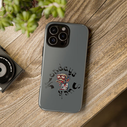 Phone Case — 'Nobody Sucks' Grunge Monster Protective Case
