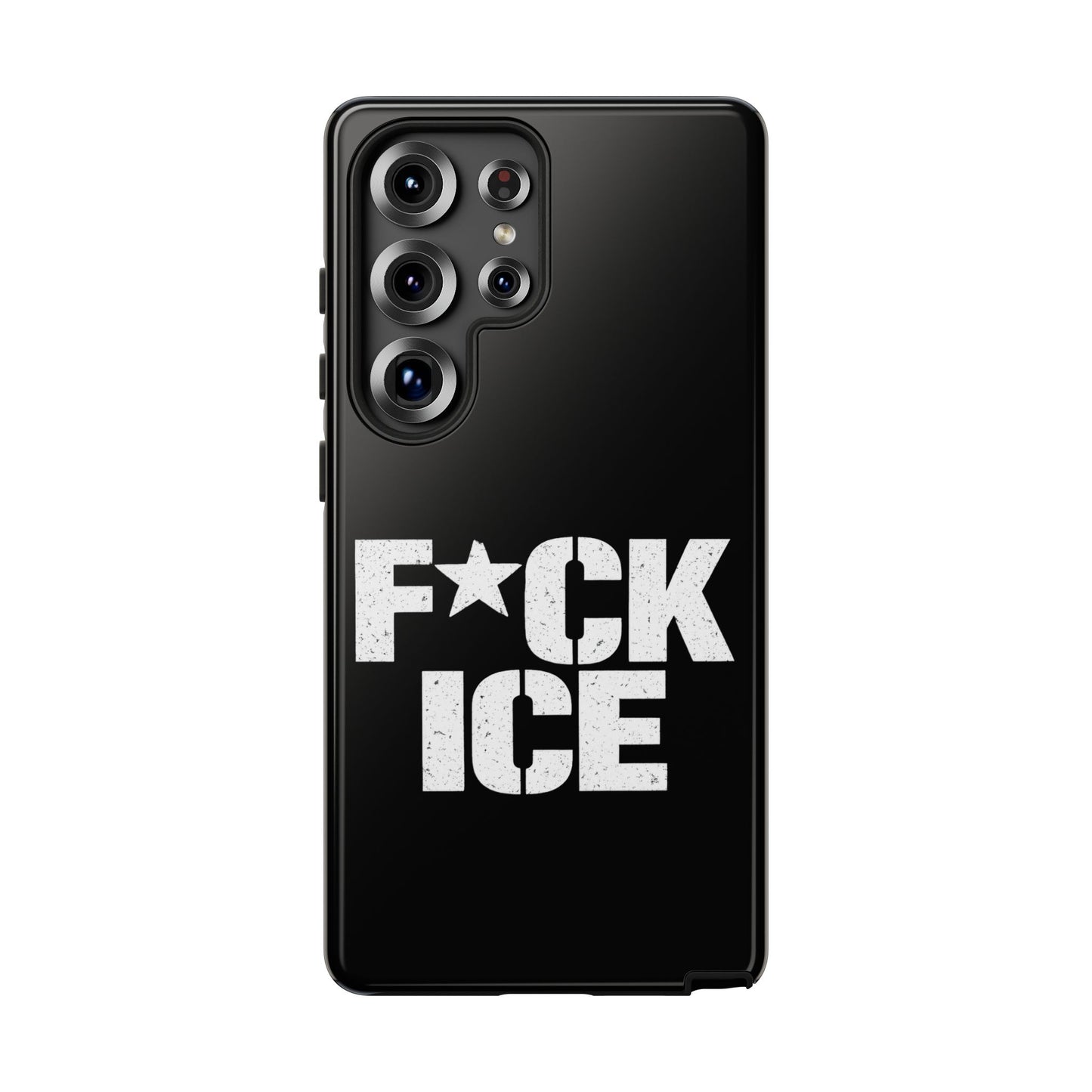 Phone Case — “F*CK ICE” Bold Protest Protective Cover