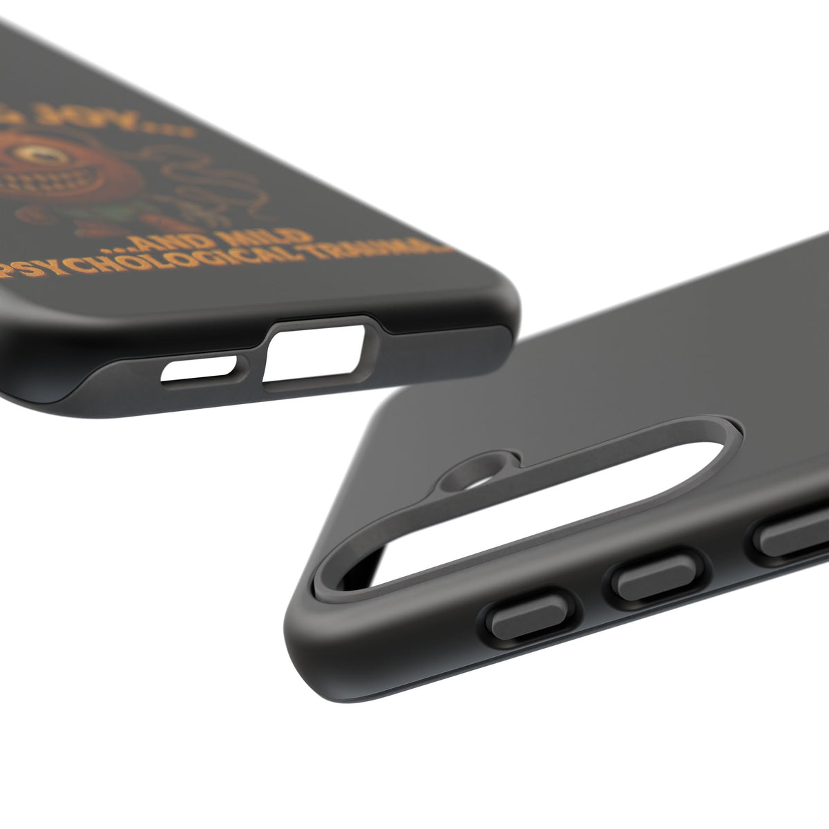 Phone Case — "I Bring Joy... and Mild Psychological Trauma" Funny Creepy Design
