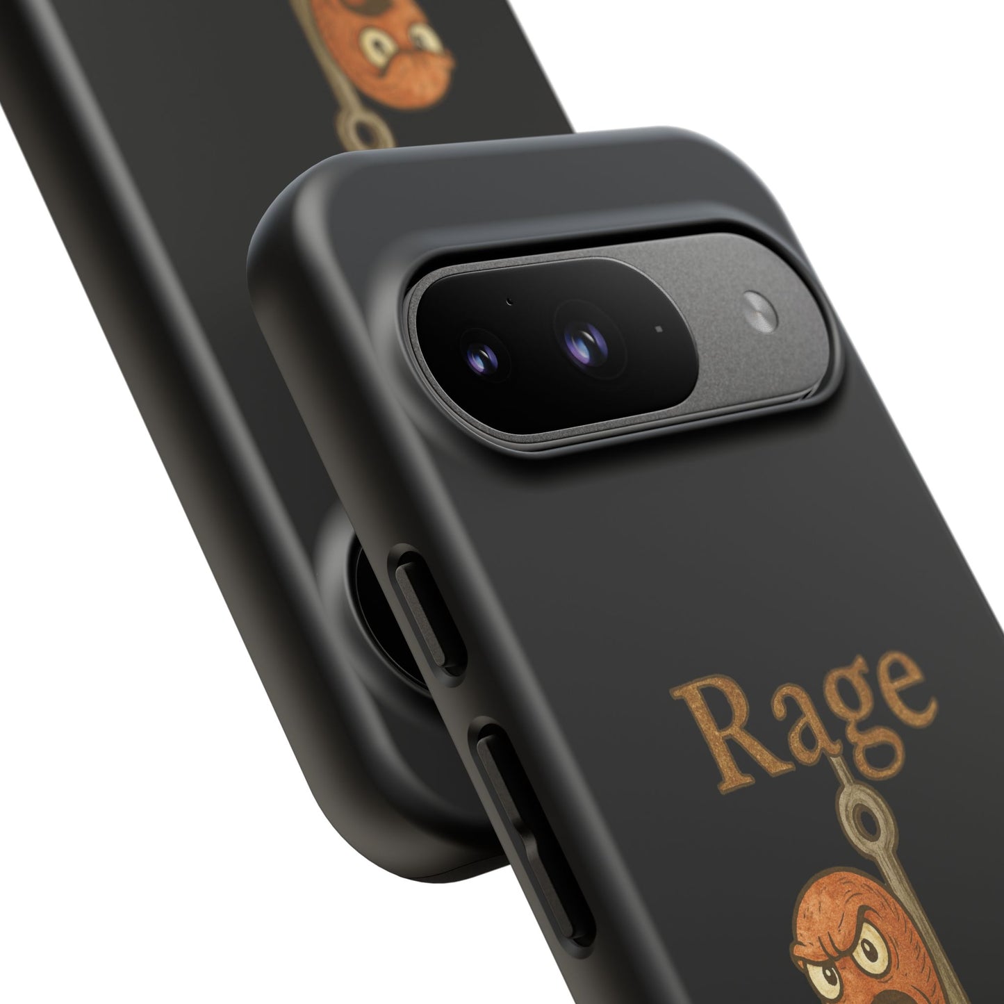 Phone Case — "Rage Bait" Angry Worm Fishing Design