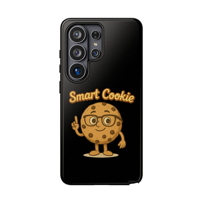 Phone Case — "Smart Cookie" Cute Cartoon Cookie Protective Cover