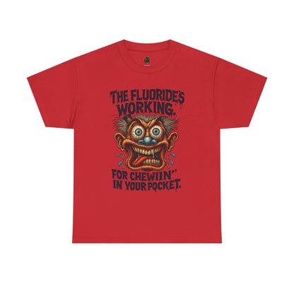 The Fluoride’s Working – Wild Smile Conspiracy Tee