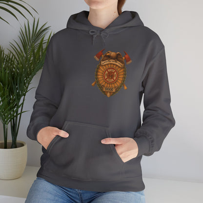 Heat of Danger Firefighter Hoodie