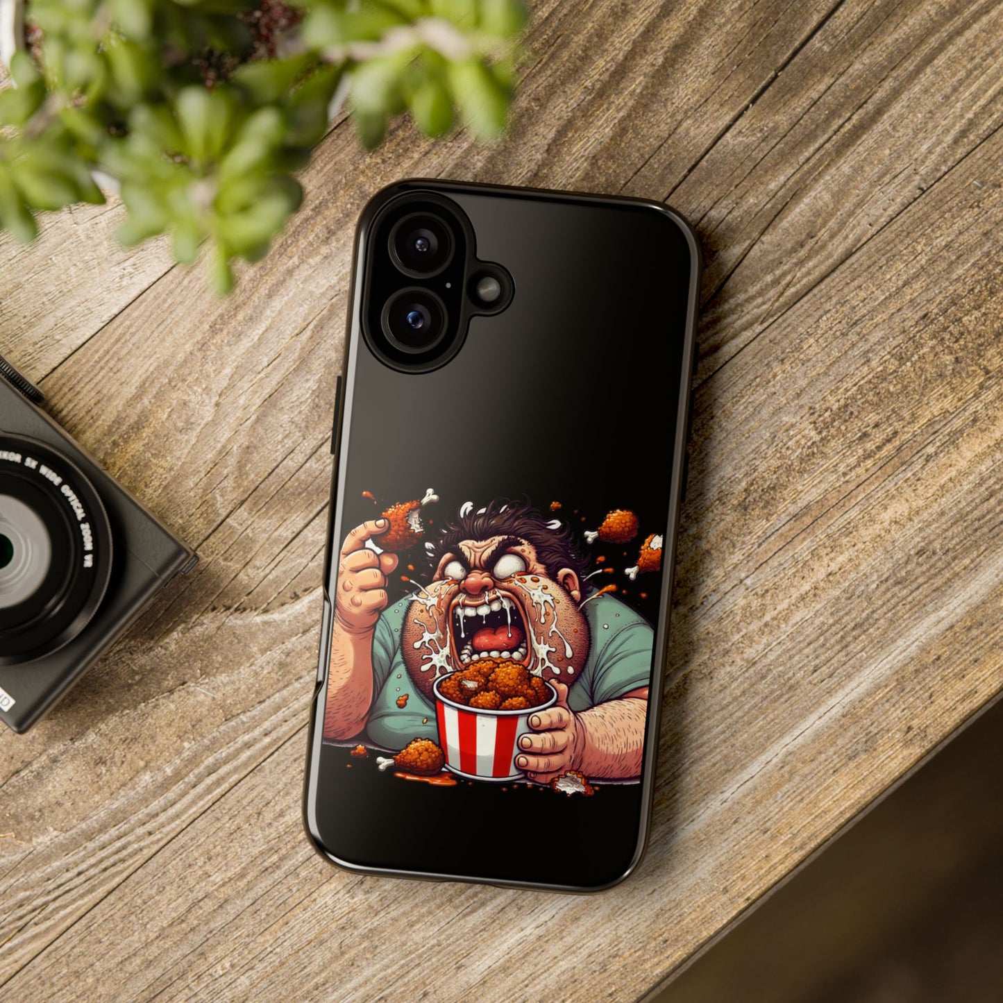 Phone Case — "Tough Cases" Chicken Wing Feast Graphic