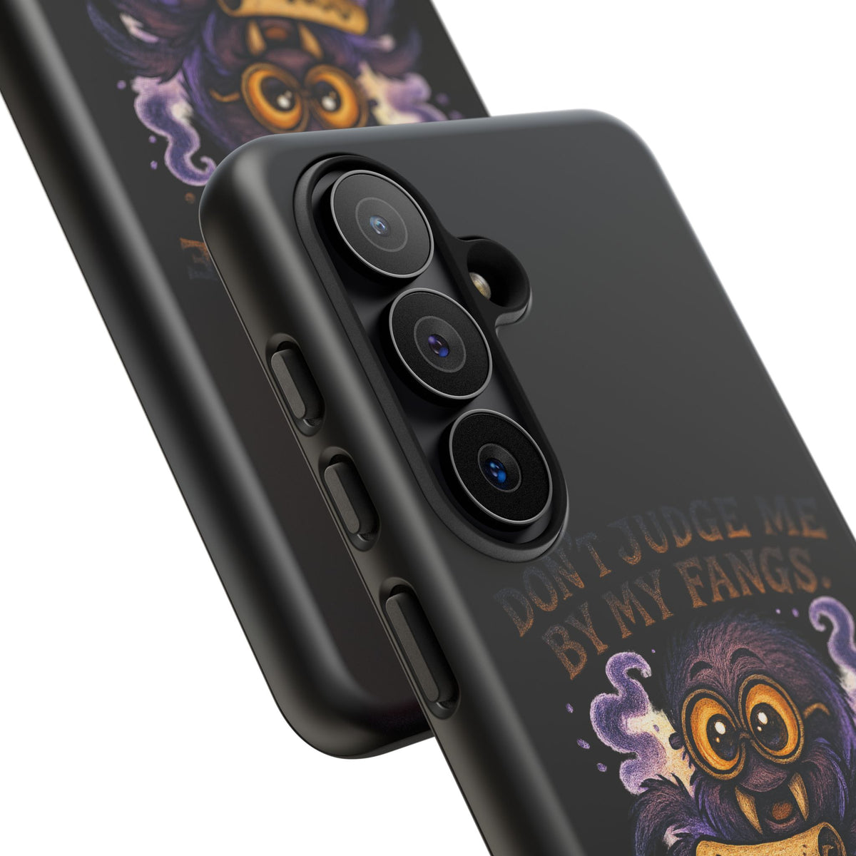 Phone Case — Fiery One-Eyed Demon with "I See Your Soul... And It's Disappointing"