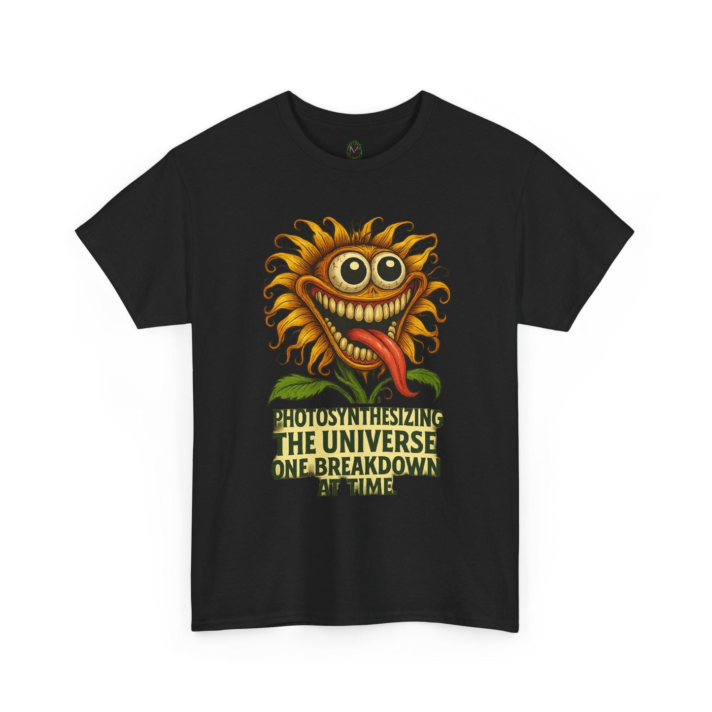 Photosynthesizining – Chaotic Sunflower Breakdown T-Shirt