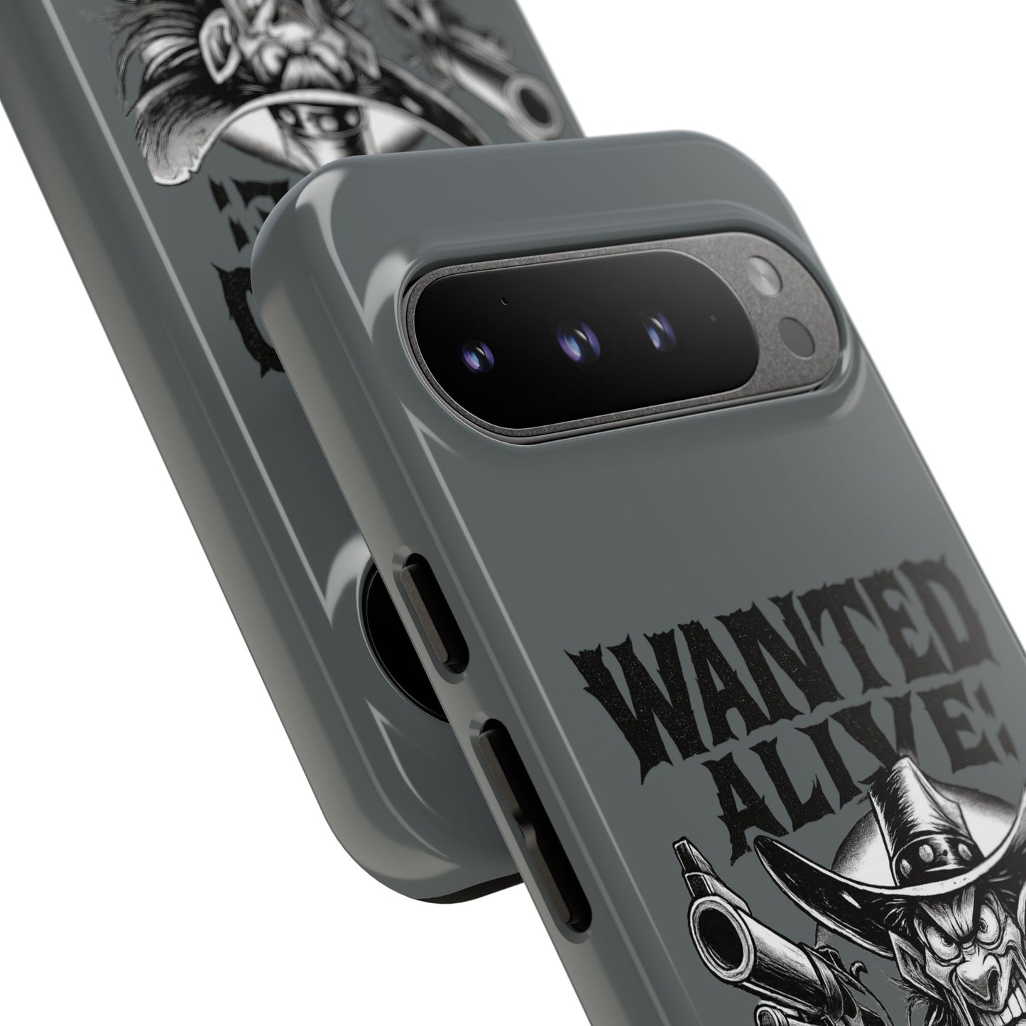 Phone Case — "Wanted Alive!" Cowboy Chewin' Tobacco Graphic