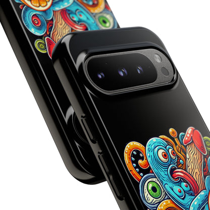 Octopus Surf Phone Case — Colorful Nautical Art Protective Phone Cover