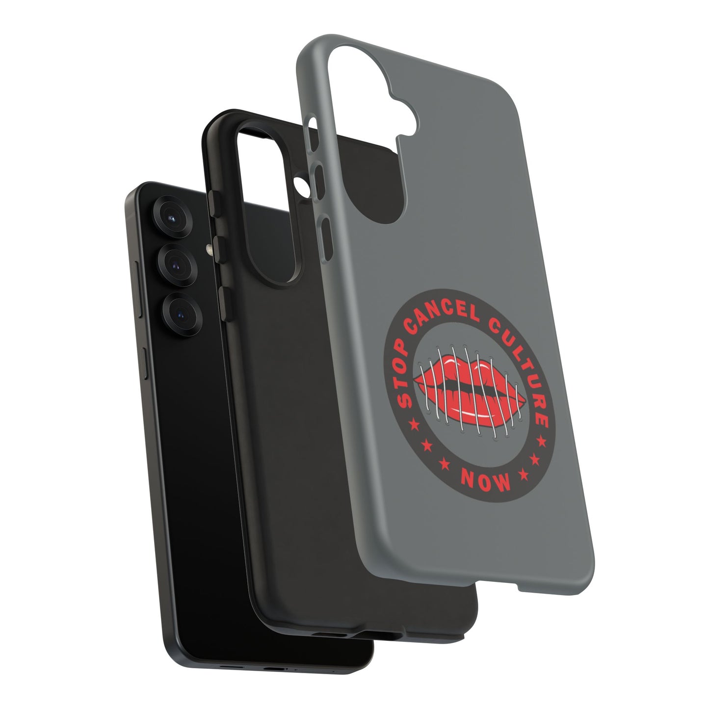 Phone Case — "Stop Cancel Culture Now" Graphic Tough Protective Case
