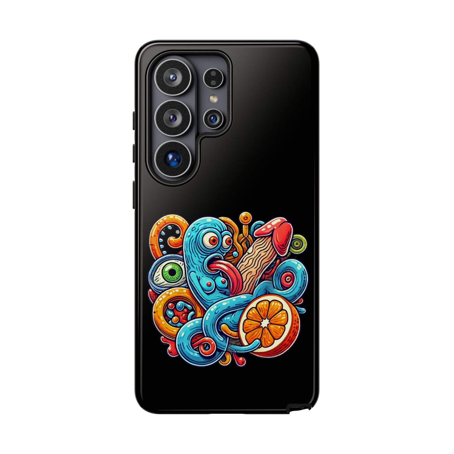 Octopus Surf Phone Case — Colorful Nautical Art Protective Phone Cover