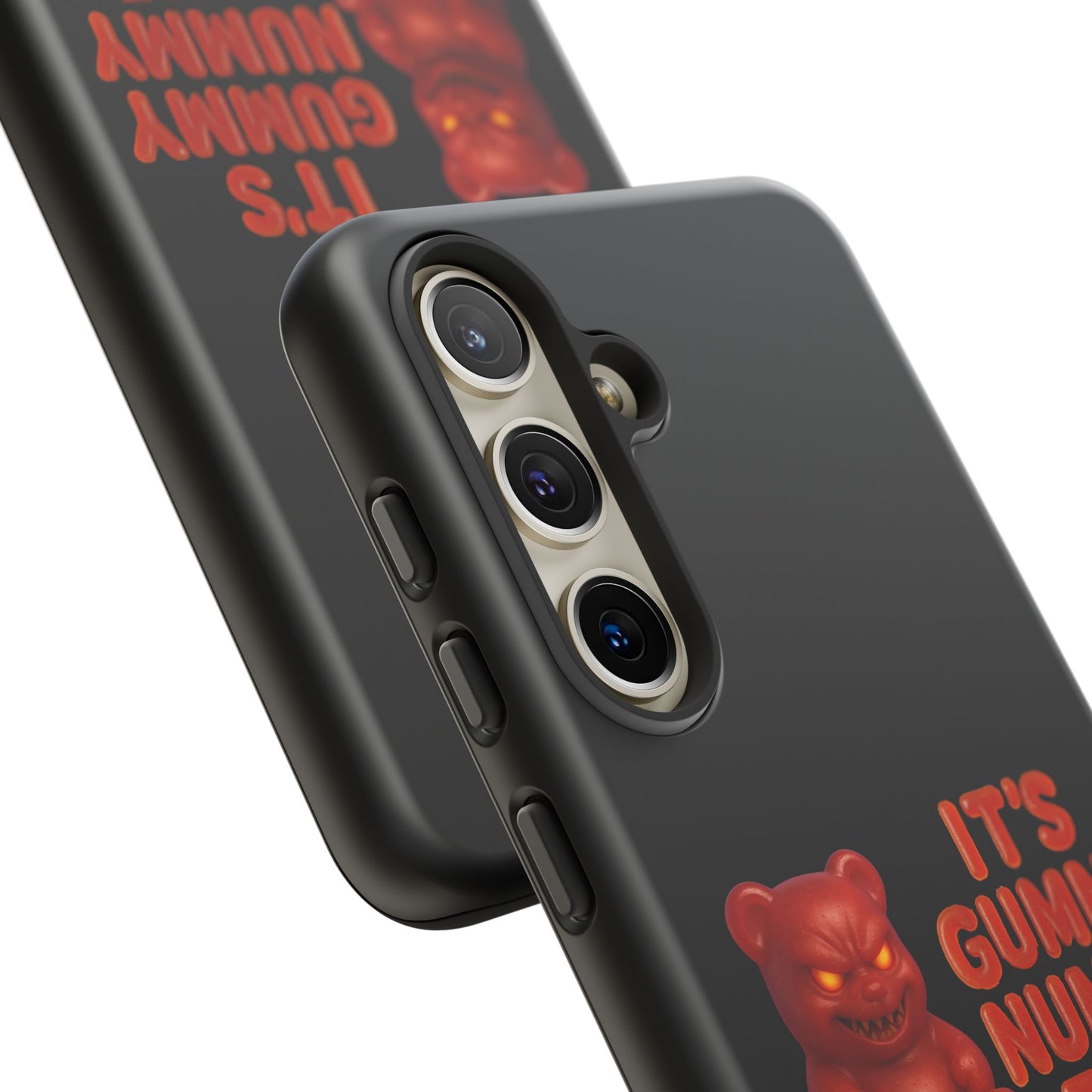 Phone Case — "It's Gummy Nummy Time" Red Gummy Bear Protective Case