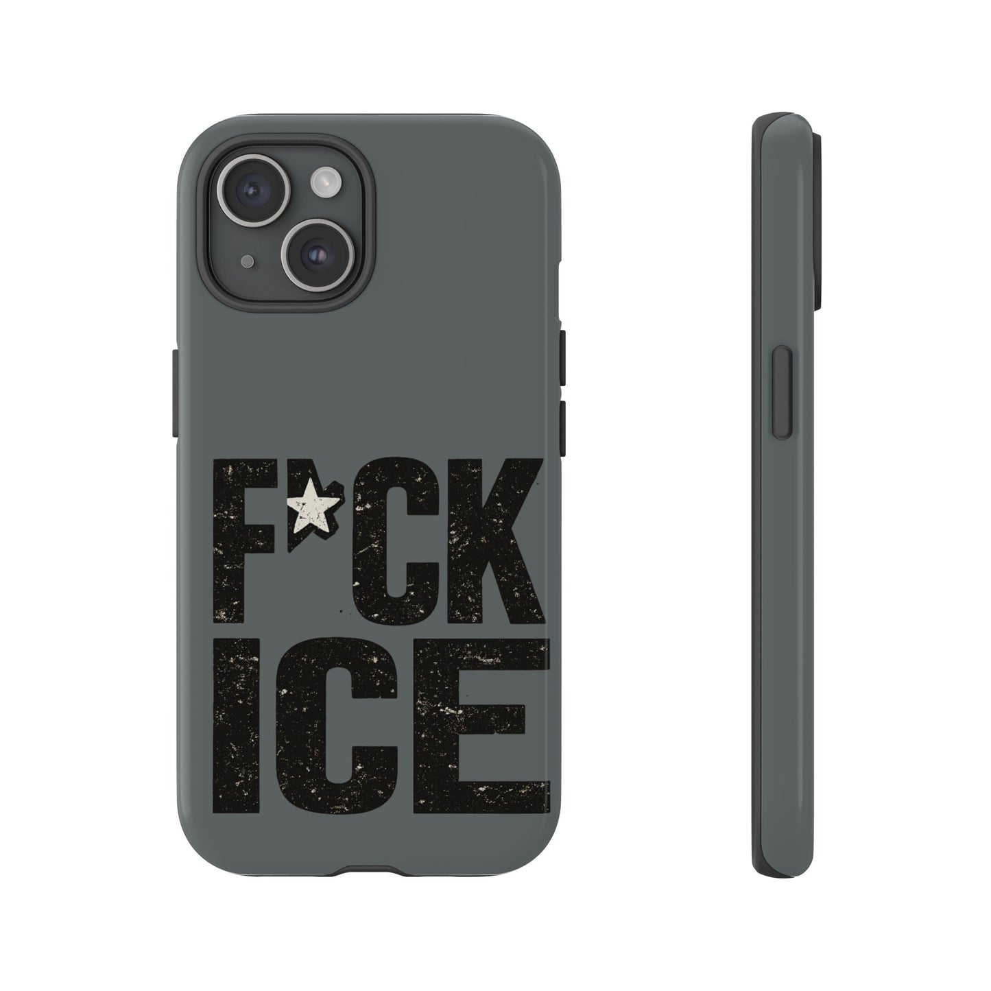 Phone Case — “F*CK ICE” Bold Protest Protective Case