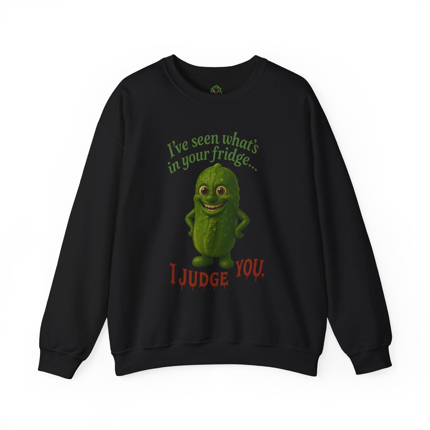 Judgmental Pickle Crewneck