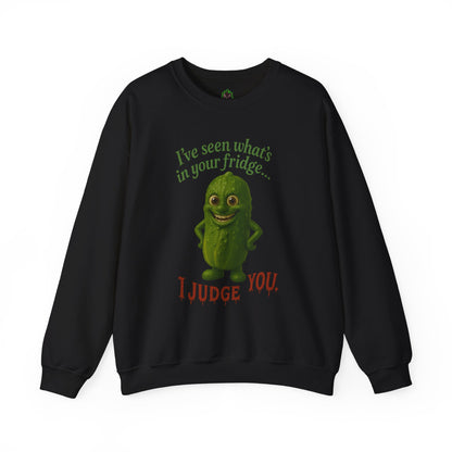 Judgmental Pickle Crewneck