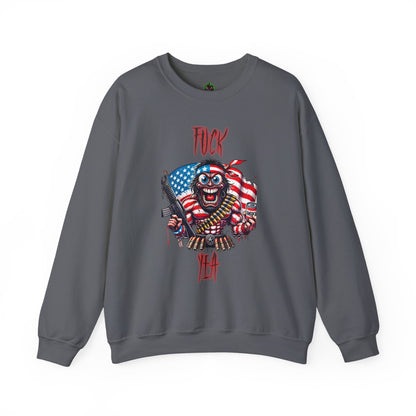 Patriotic Savage "F*** Yea" Crewneck