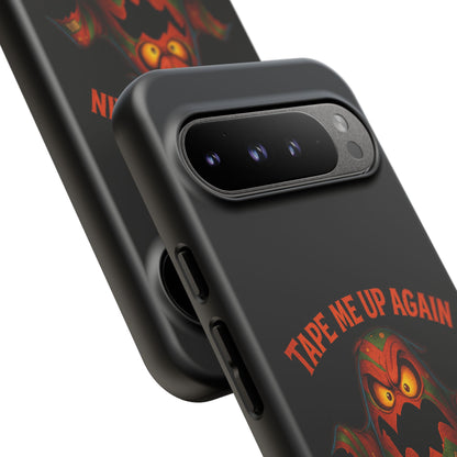 Phone Case - 'Tape Me Up Again and I'll Haunt Your Tree' Halloween Ghost Design