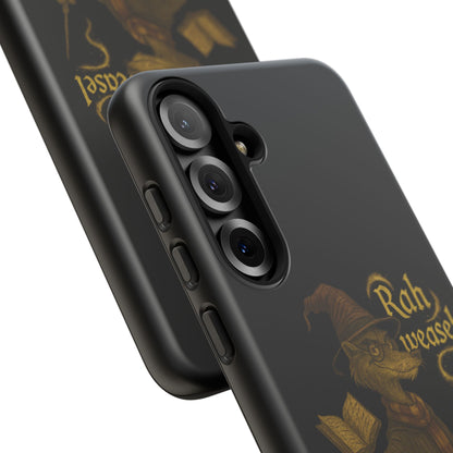Rah Weasel Wizard Phone Case — Cute Fantasy Magical Creature iPhone Cover