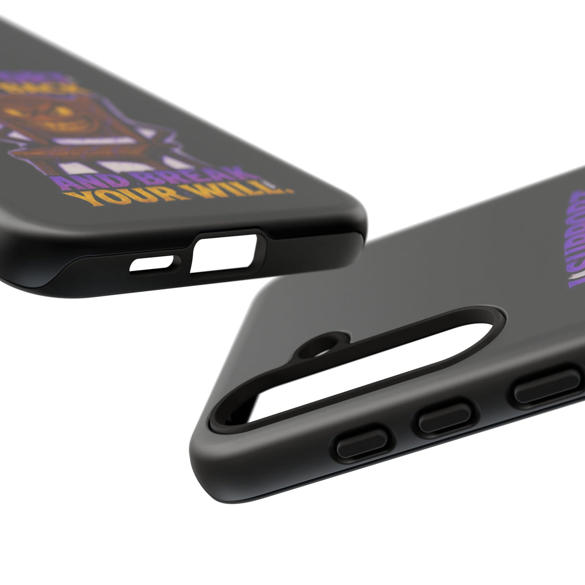 Phone Case — "I Support Your Back and Break Your Will" Funny Creepy Chair Design
