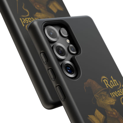 Rah Weasel Wizard Phone Case — Cute Fantasy Magical Creature iPhone Cover