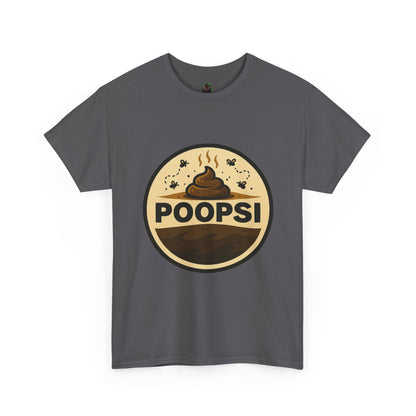 Poopsi Logo Tee | Funny Poop Graphic T-Shirt