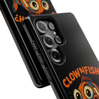 Phone Case — “Clownfish? I’m a Killer Joke.” Funny Creepy Fish Graphic