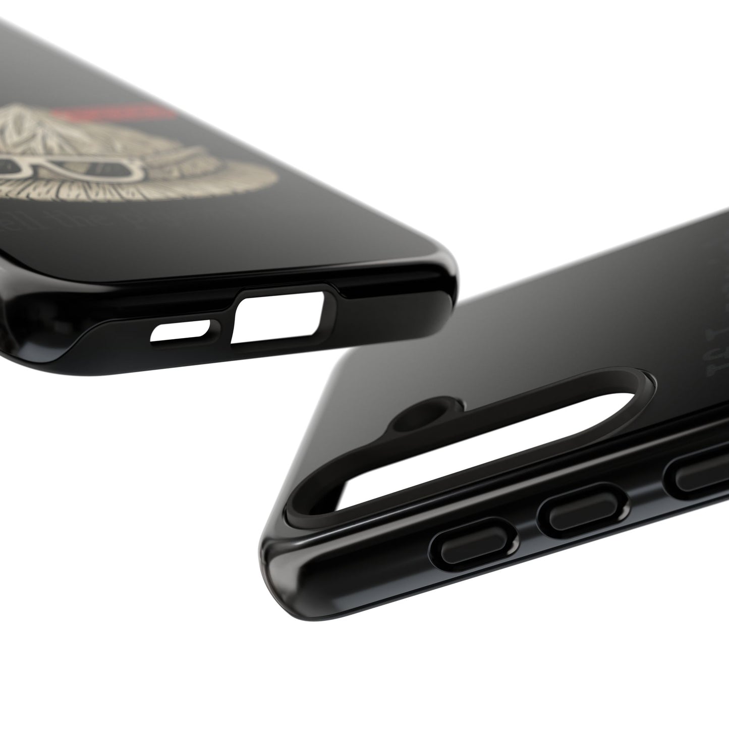 Conspiracy Tin-Foil Hat Phone Case — If I Vanish, Tell the Pigeons I Knew (Confidential)