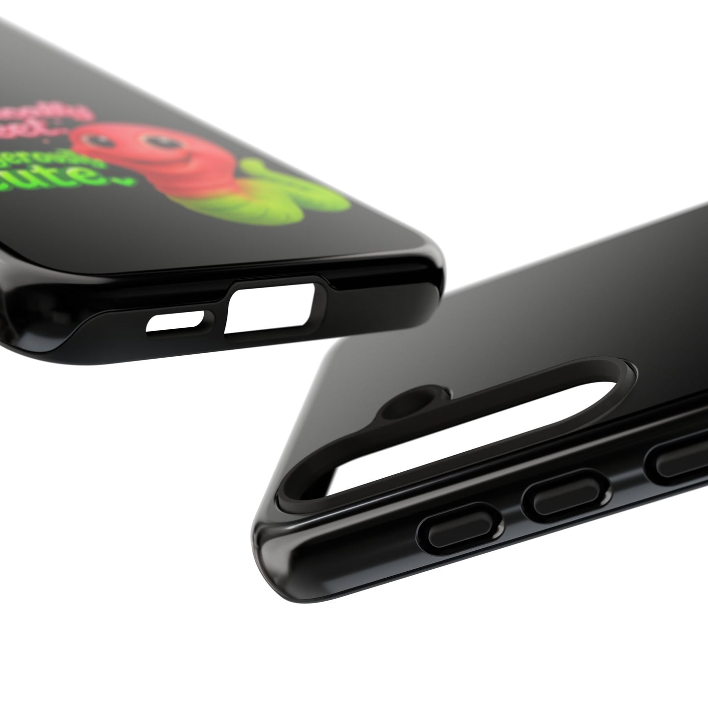 Phone Case — "Hiss-tically Sweet, Dangerously Cute" Worm Design